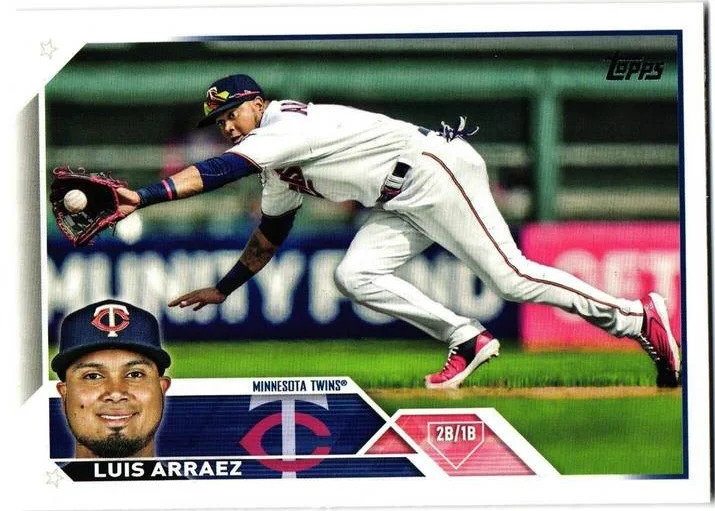 Topps Panini Card Tarjeta Cromo Barajita Luis Arraez Topps Series one 2023