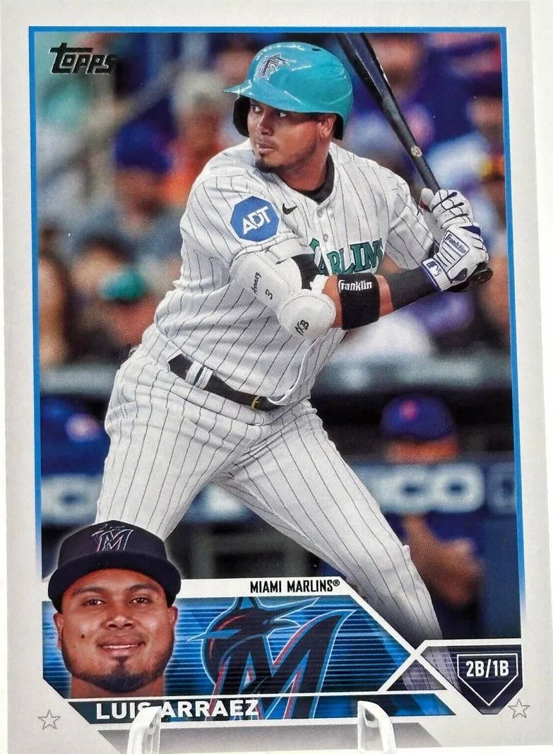Topps Panini Card Tarjeta Cromo Barajita Luis Arraez Topps Update 2023