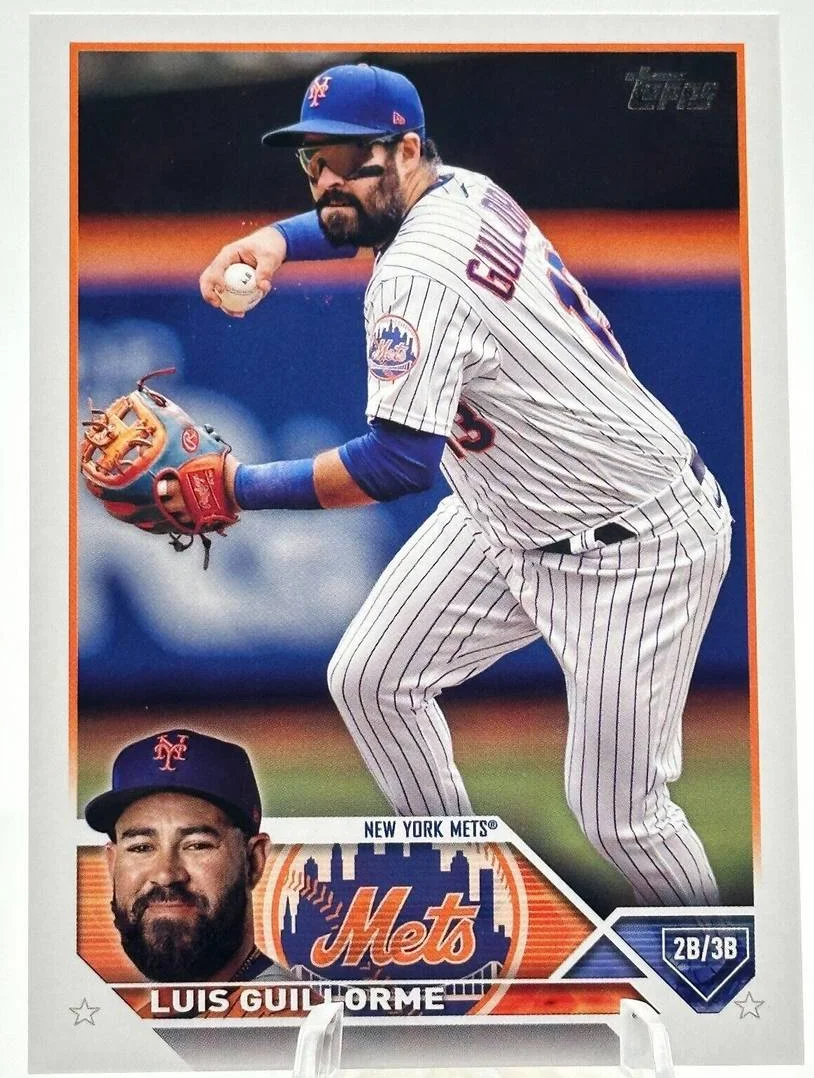 Topps Panini Card Tarjeta Cromo Barajita Luis Guillorme Topps Update 2023