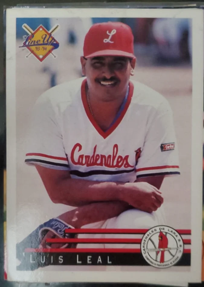 Topps Panini Card Tarjeta Cromo Barajita Luis Leal Line Up