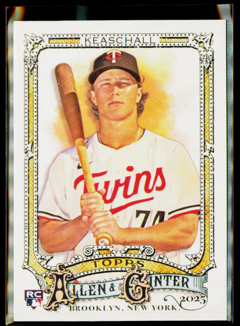Topps Panini Card Tarjeta Cromo Barajita Luke Keaschall Topps 2025 Rookie Card RC Allen &amp; Ginter