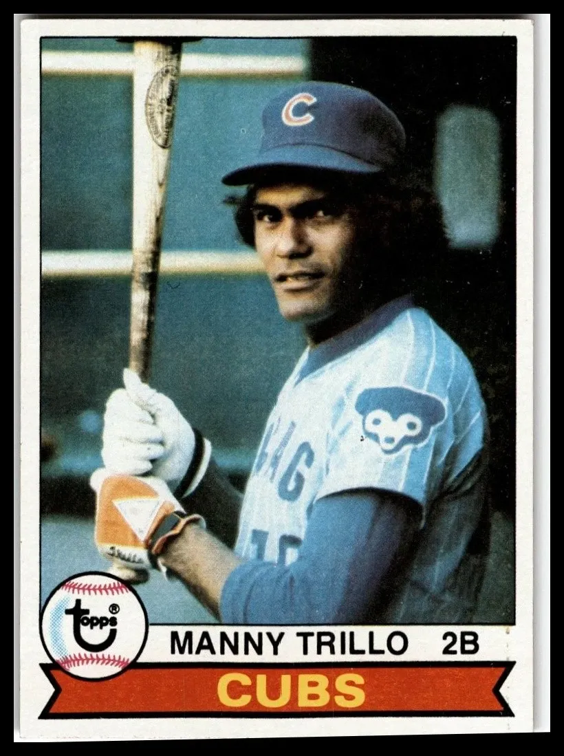 Topps Panini Card Tarjeta Cromo Barajita Manny Trillo Topps 1979