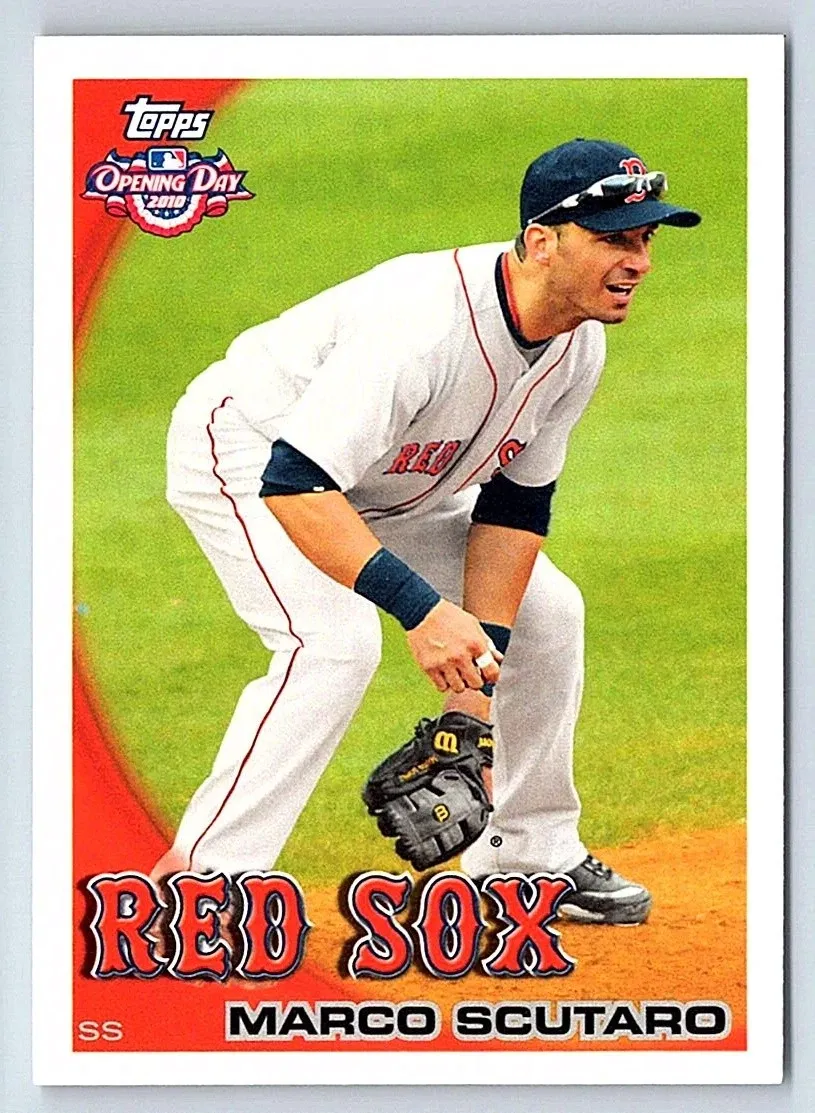 Topps Panini Card Tarjeta Cromo Barajita Marco Scutaro Topps 2010 Opening Day