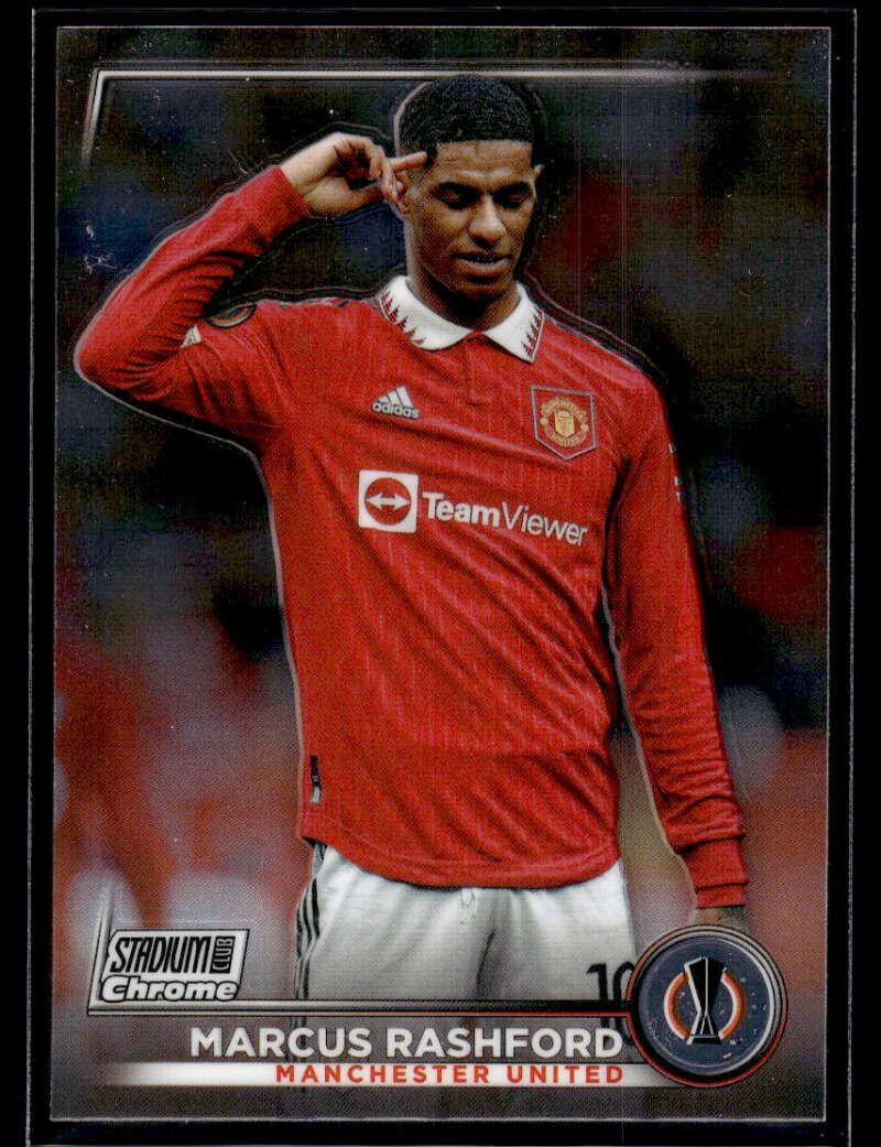 Topps Panini Card Tarjeta Cromo Barajita Marcus Rashford Topps Stadium Club 2022-2023 Cromo (Futbol)