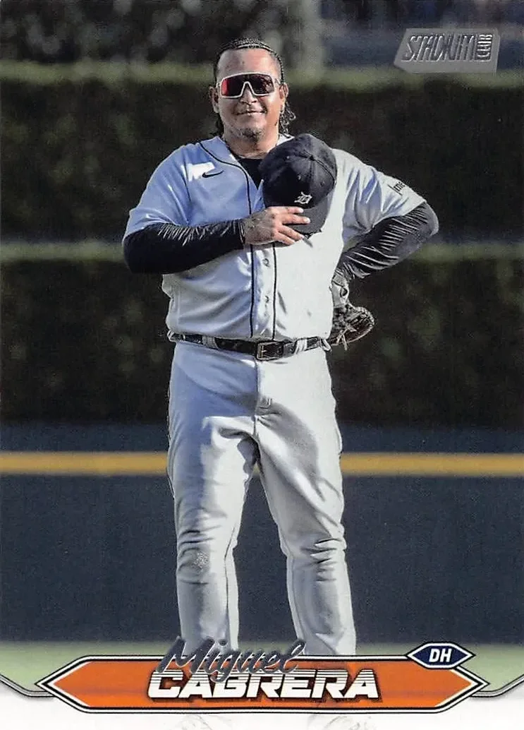 Topps Panini Card Tarjeta Cromo Barajita Miguel Cabrera 2024 Stadium Club
