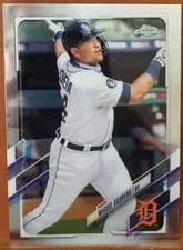 Topps Panini Card Tarjeta Cromo Barajita Miguel Cabrera Topps Series 1 2021 Cromo Chrome