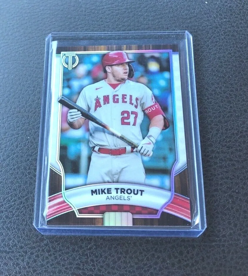 Topps Panini Card Tarjeta Cromo Barajita Mike Trout Topps 2022 Tribute