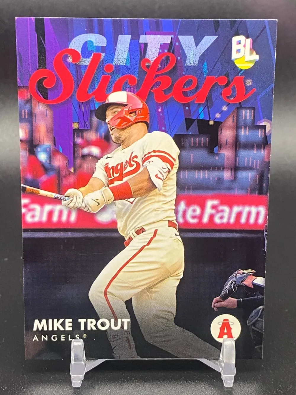Topps Panini Card Tarjeta Cromo Barajita Mike Trout Topps 2023 Big League City Slickers