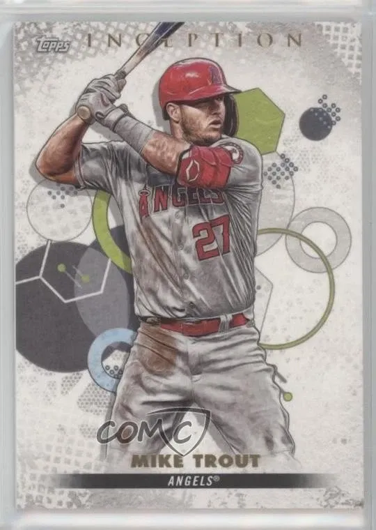 Topps Panini Card Tarjeta Cromo Barajita Mike Trout Topps Inception 2022