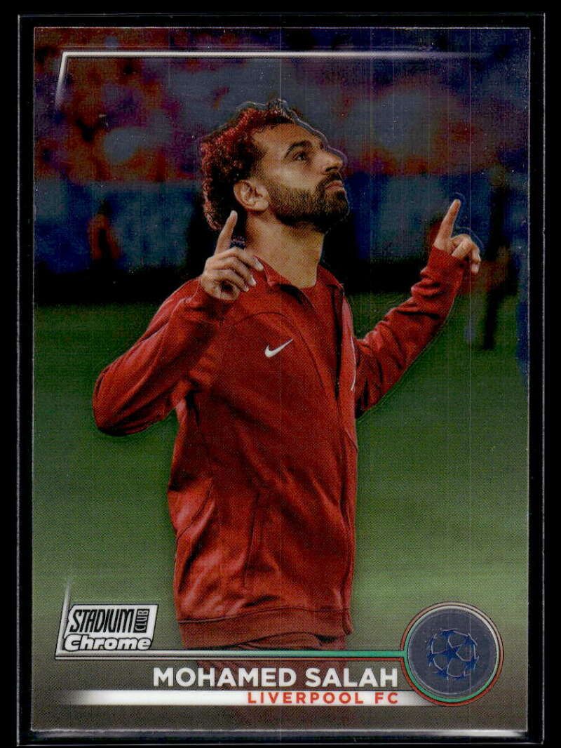 Topps Panini Card Tarjeta Cromo Barajita Mohamed Salah Topps Stadium Club 2022-2023 Cromo (Futbol)