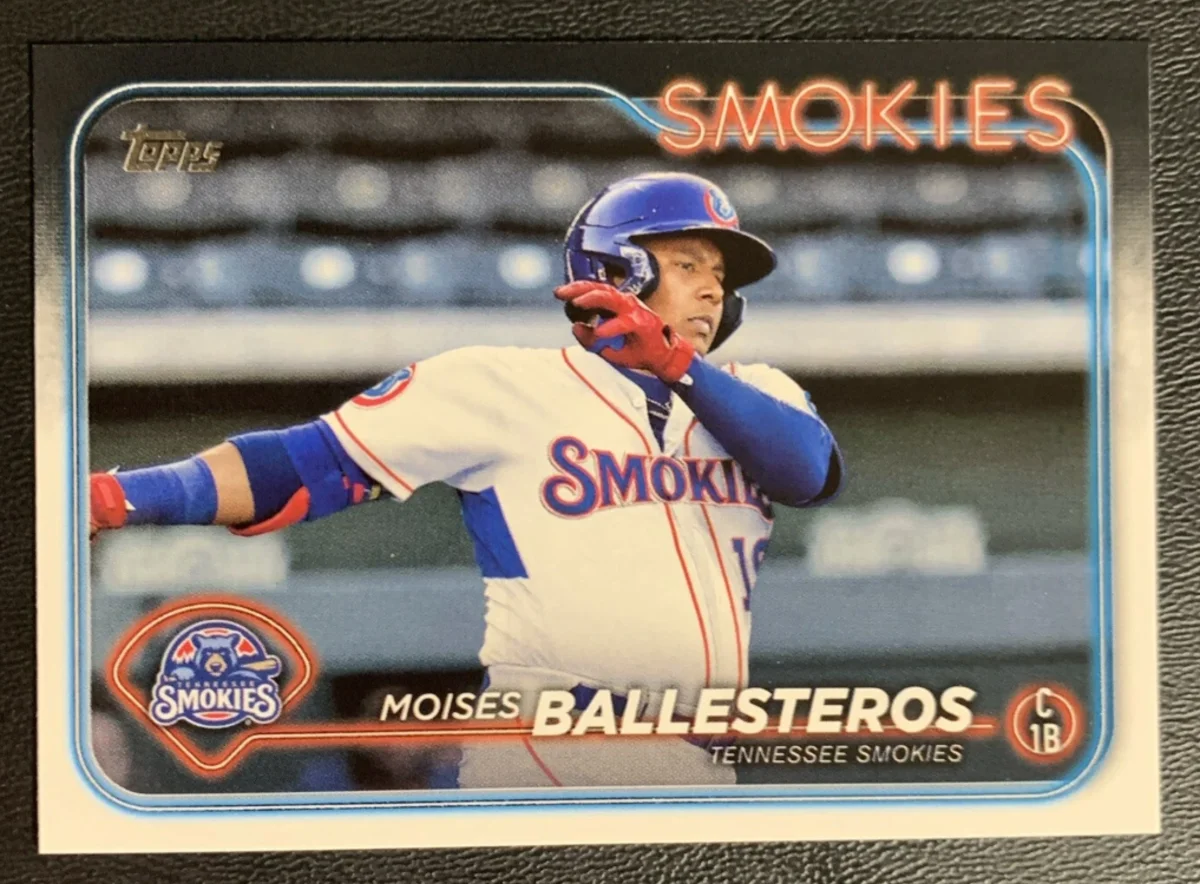 Topps Panini Card Tarjeta Cromo Barajita Moises Ballesteros Topps Pro Debut 2024