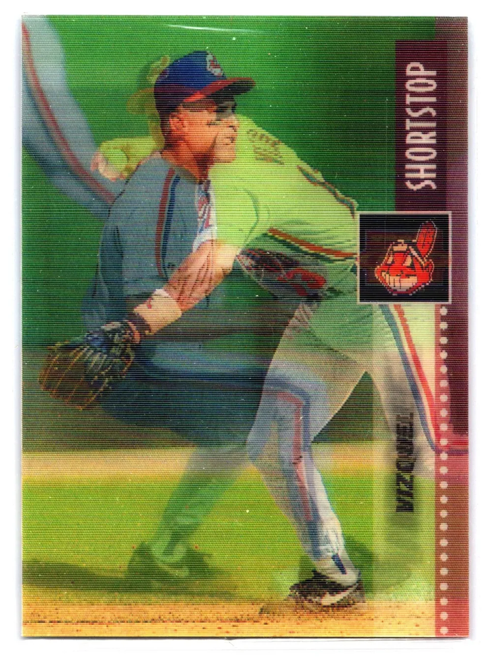 Topps Panini Card Tarjeta Cromo Barajita Omar Vizquel 1995 Sportflix