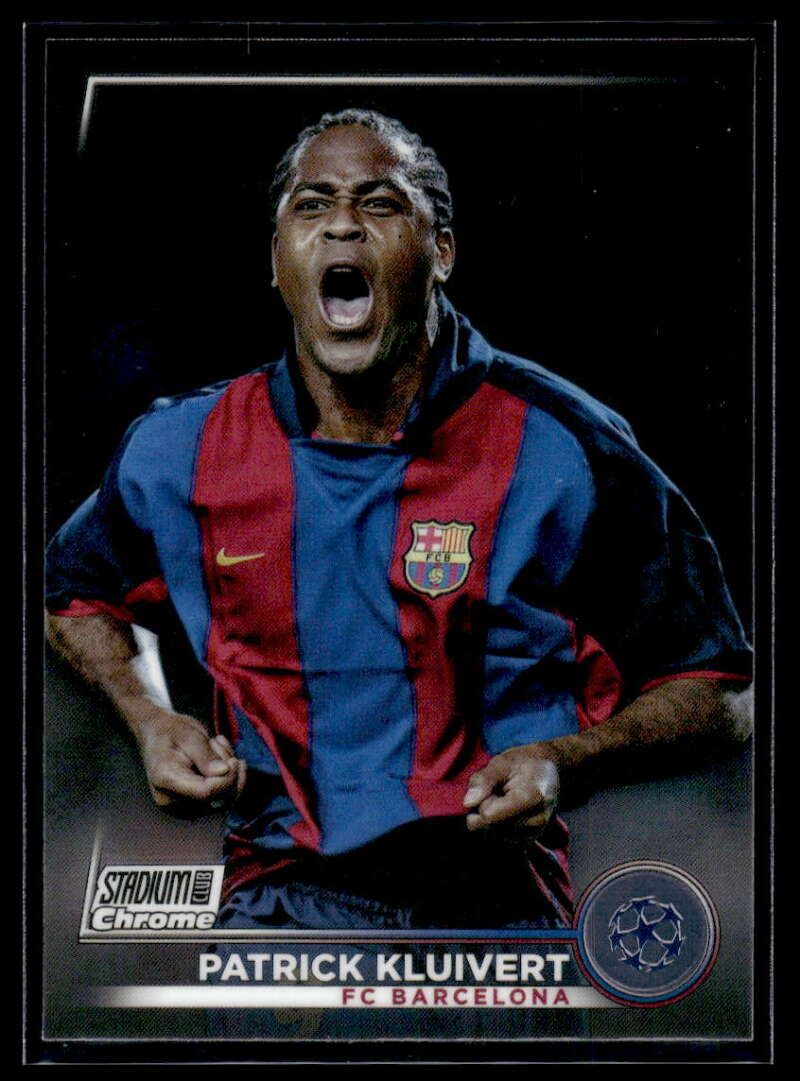 Topps Panini Card Tarjeta Cromo Barajita Patrick Kluivert Topps Stadium Club 2022-2023 Cromo (Futbol)