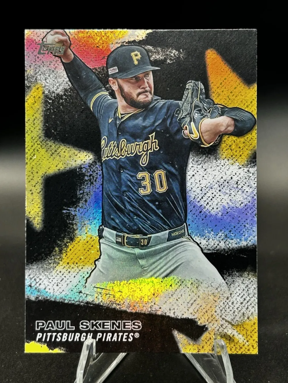 Topps Panini Card Tarjeta Cromo Barajita Paul Skenes Topps 2026 Series Stars Of Mlb