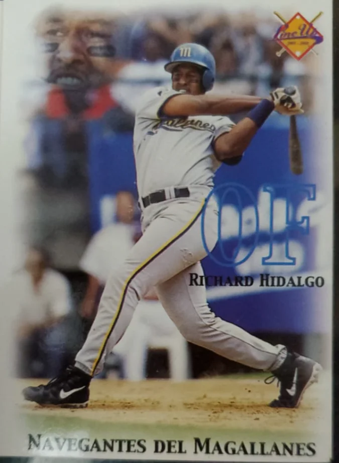 Topps Panini Card Tarjeta Cromo Barajita Richard Hidalgo