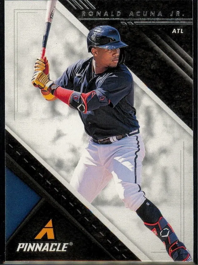 Topps Panini Card Tarjeta Cromo Barajita Ronald Acuña Jr. Panini 2021 Pinnacle Chronicles