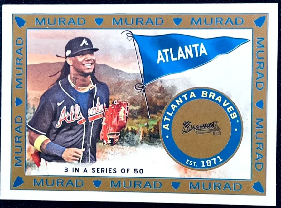 Topps Panini Card Tarjeta Cromo Barajita Ronald Acuña Jr. Topps 2021 Allen &amp; Ginter Murad Reimagined