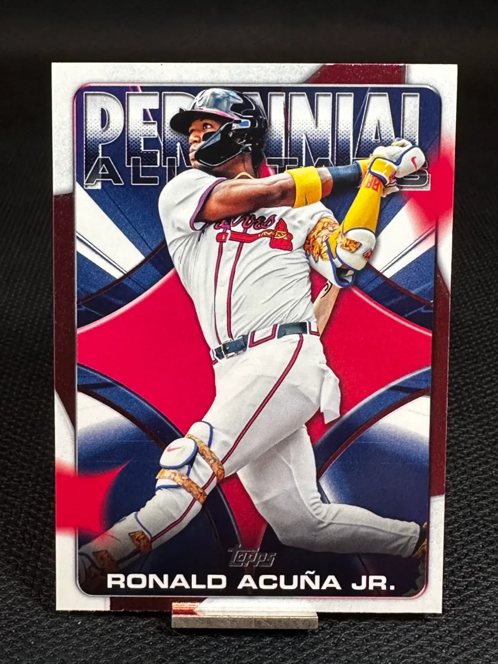 Topps Panini Card Tarjeta Cromo Barajita Ronald Acuña Jr. Topps 2026 Series Perennial All-stars