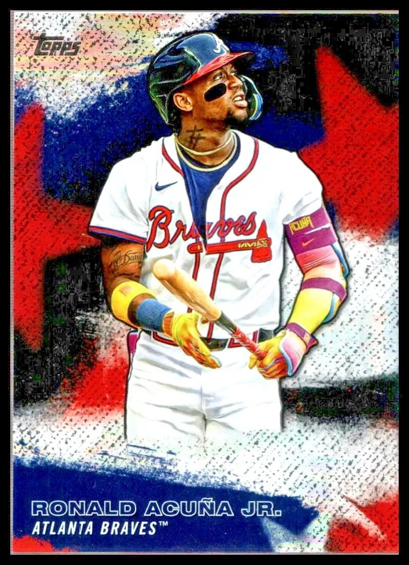 Topps Panini Card Tarjeta Cromo Barajita Ronald Acuña Jr. Topps 2026 Stars Of Mlb