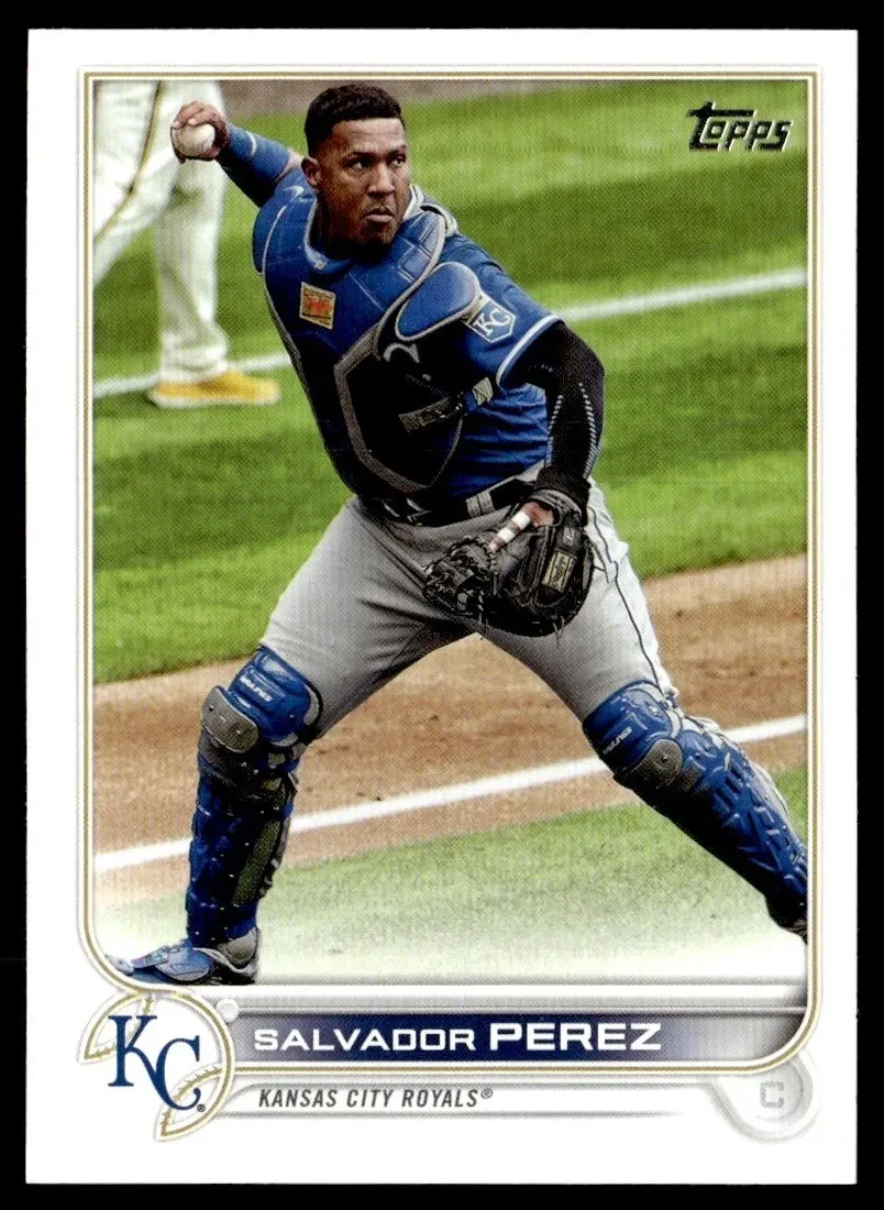 Topps Panini Card Tarjeta Cromo Barajita Salvador Perez Topps 2022