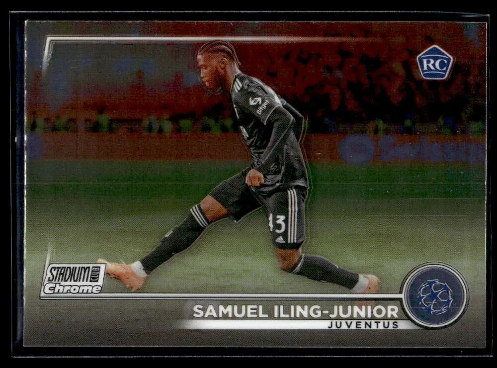 Topps Panini Card Tarjeta Cromo Barajita Samuel Iling-junior Topps 2022-2023 Chrome Stadium Club Uefa Soccer Futbol