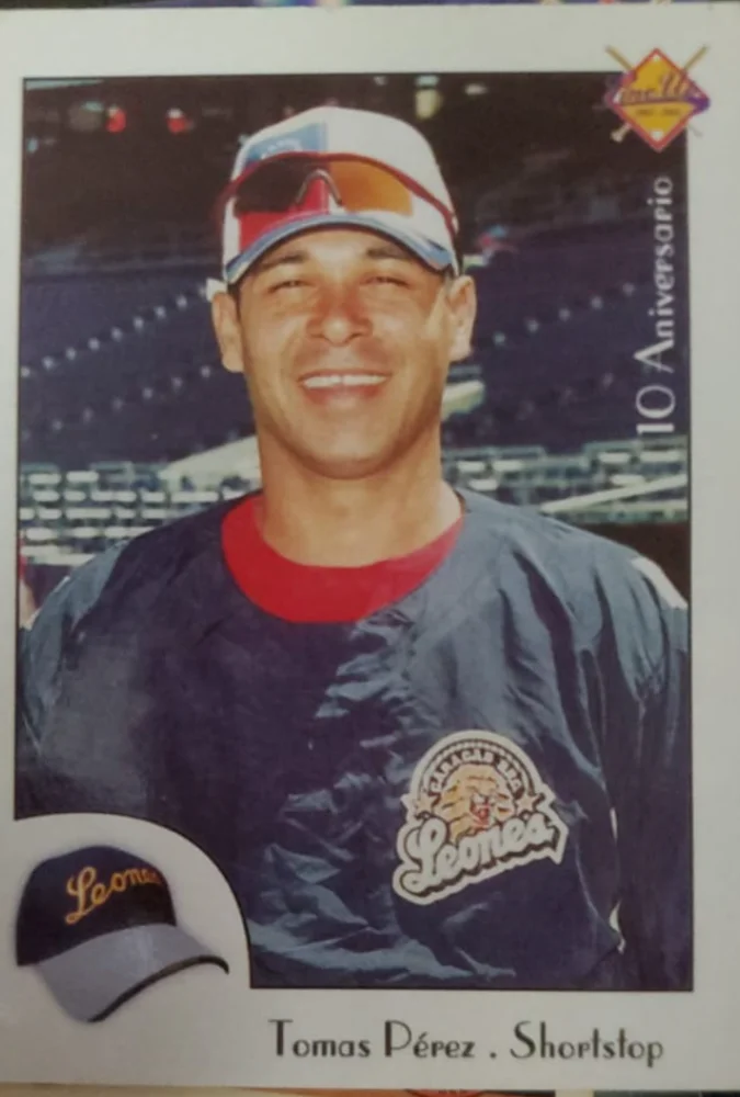 Topps Panini Card Tarjeta Cromo Barajita Tomas Perez Line Up
