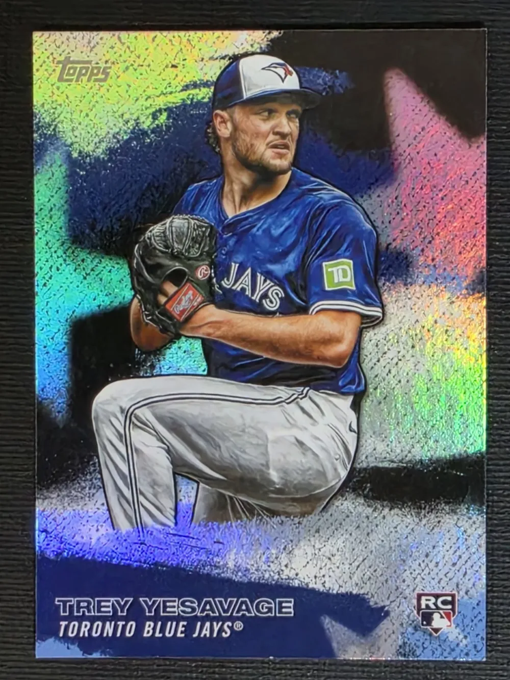 Topps Panini Card Tarjeta Cromo Barajita Trey Yesavage Topps 2026 Series Rookie Card RC Stars Of Mlb