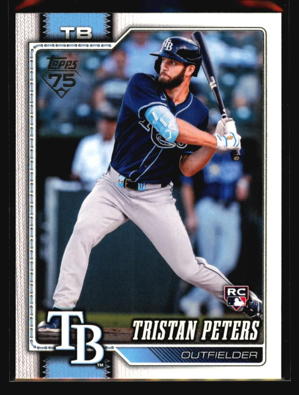 Topps Panini Card Tarjeta Cromo Barajita Tristan Peters Topps 2026 Series Rookie Card RC