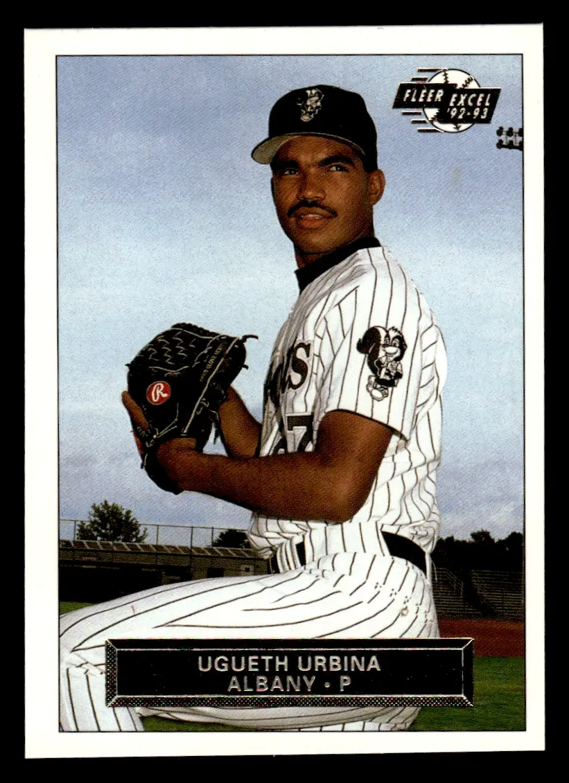 Topps Panini Card Tarjeta Cromo Barajita Ugueth Urbina Fleer Liga Menor Pre Rookiecard RC Rookie Card RC 1992-93