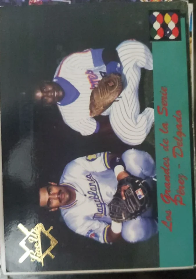 Topps Panini Card Tarjeta Cromo Barajita Wilson Alvarez y Los Grandes de La Serie Line Up
