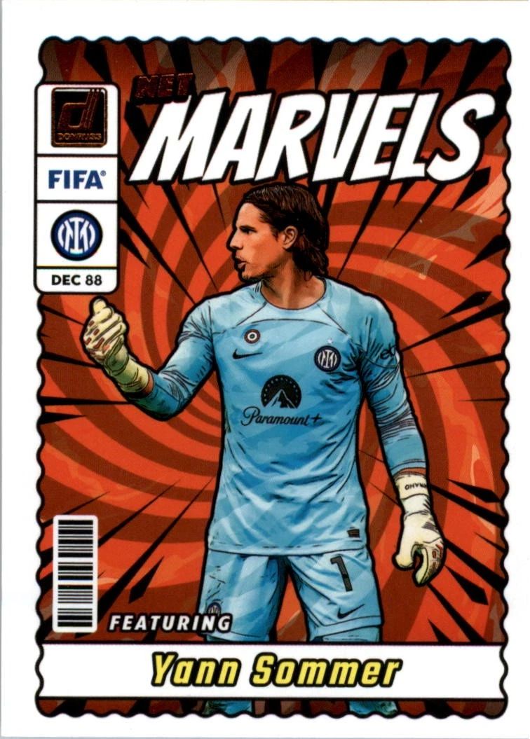 Topps Panini Card Tarjeta Cromo Barajita Yan Sommer Donruss 2023-2024 Net Marvels (Futbol)